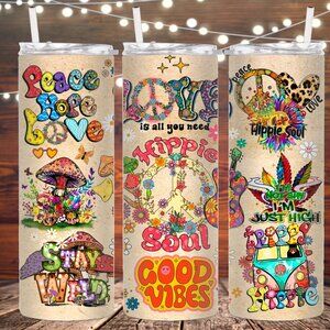 Hippie Soul Vibes Metal Insulated Tumbler